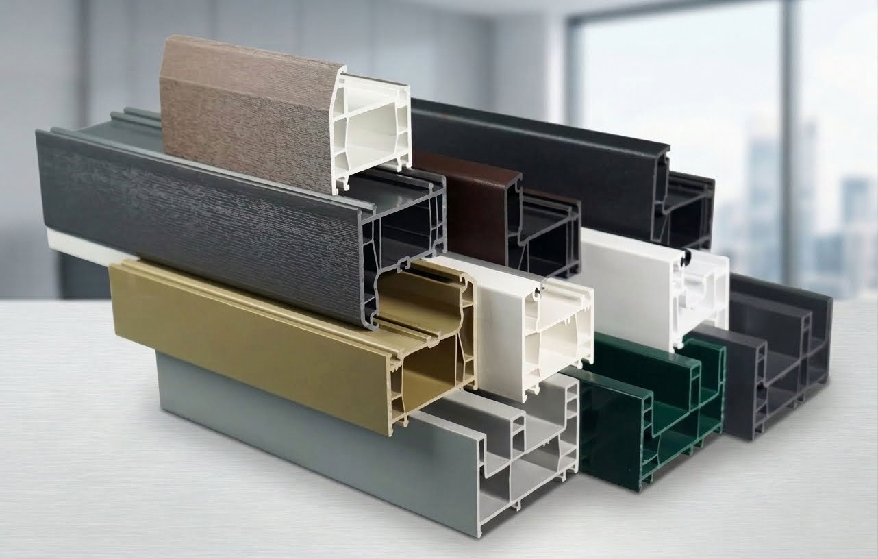 80 sieres Upvc window/door profile